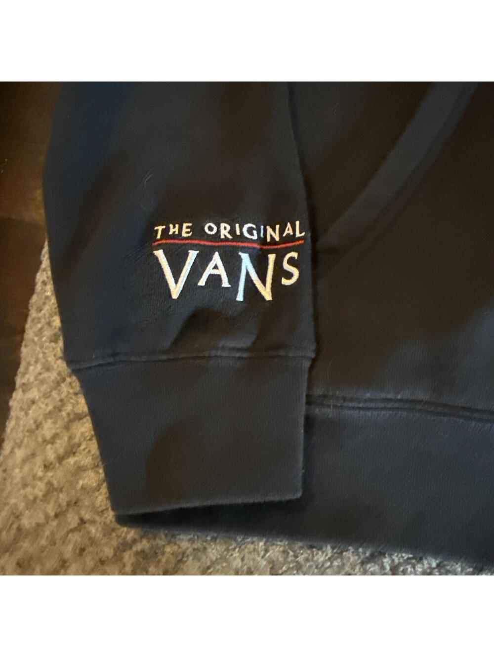 Vans Off The Wall The Lost Boys Limited Pullover Hoodie Mens Small Black - Picture 3 of 9